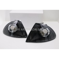 BMW E46 4 Door Sedan 98-01 Black Face Corner Lamp